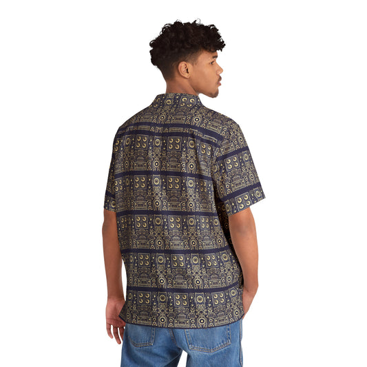 Pat Turner Style Men's Island Shirt (AOP)