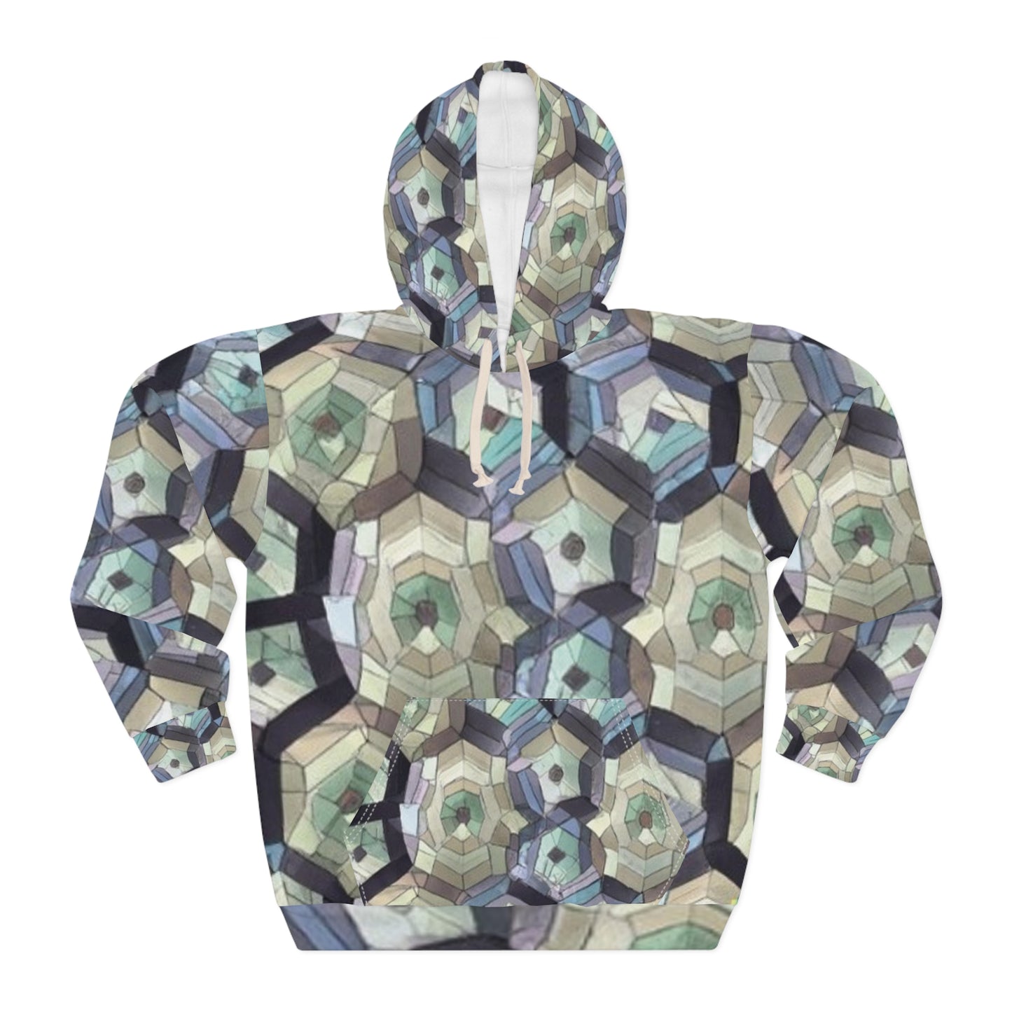 Pat Turner Style Unisex Pullover Hoodie (AOP)