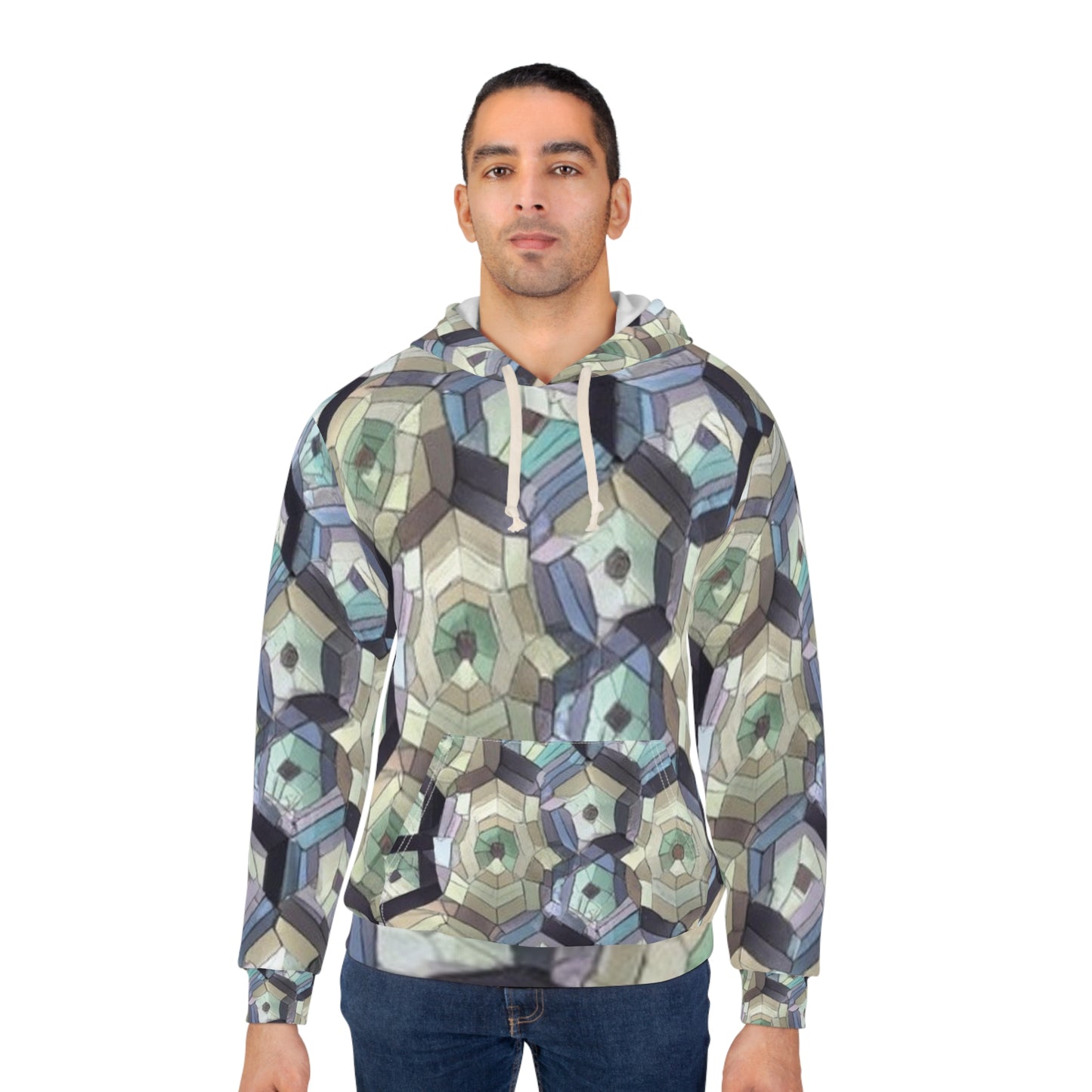 Pat Turner Style Unisex Pullover Hoodie (AOP)