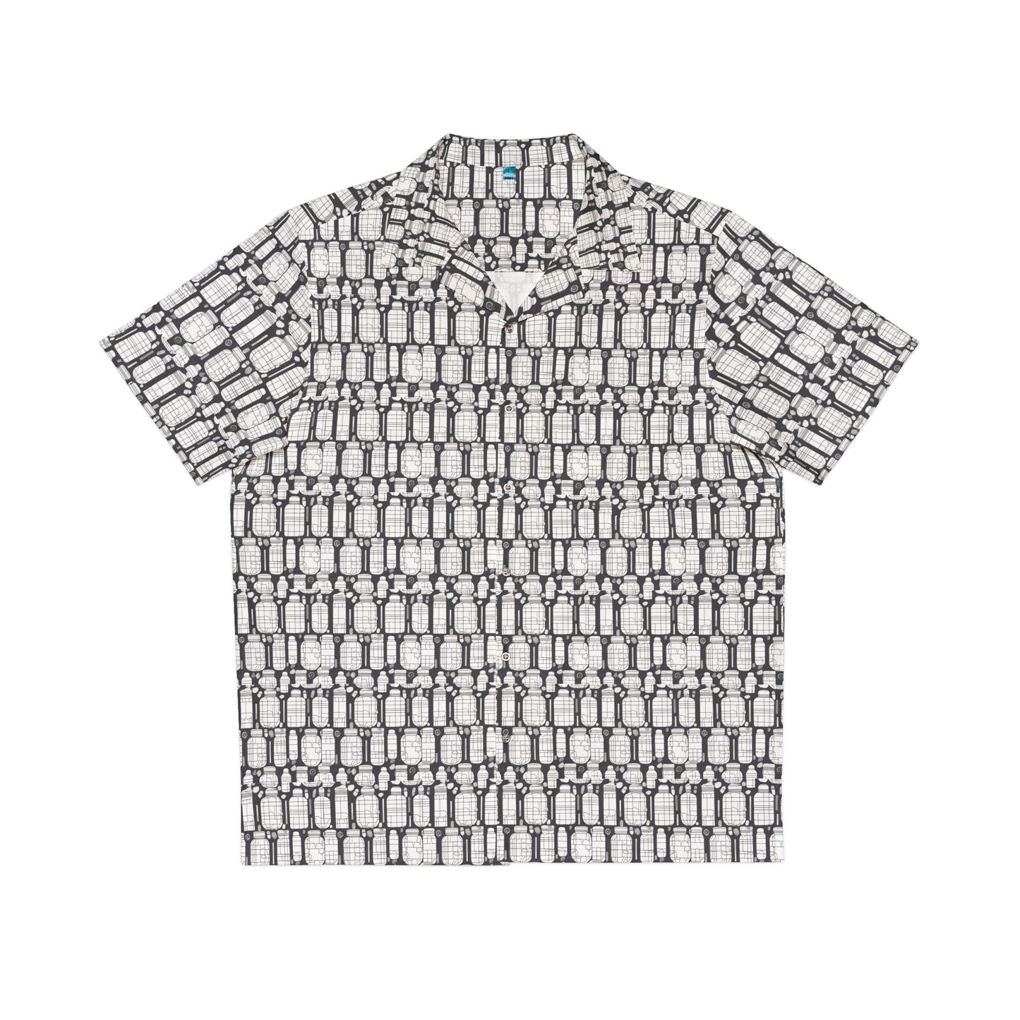 Pat Turner Style Men's Island Shirt (AOP)