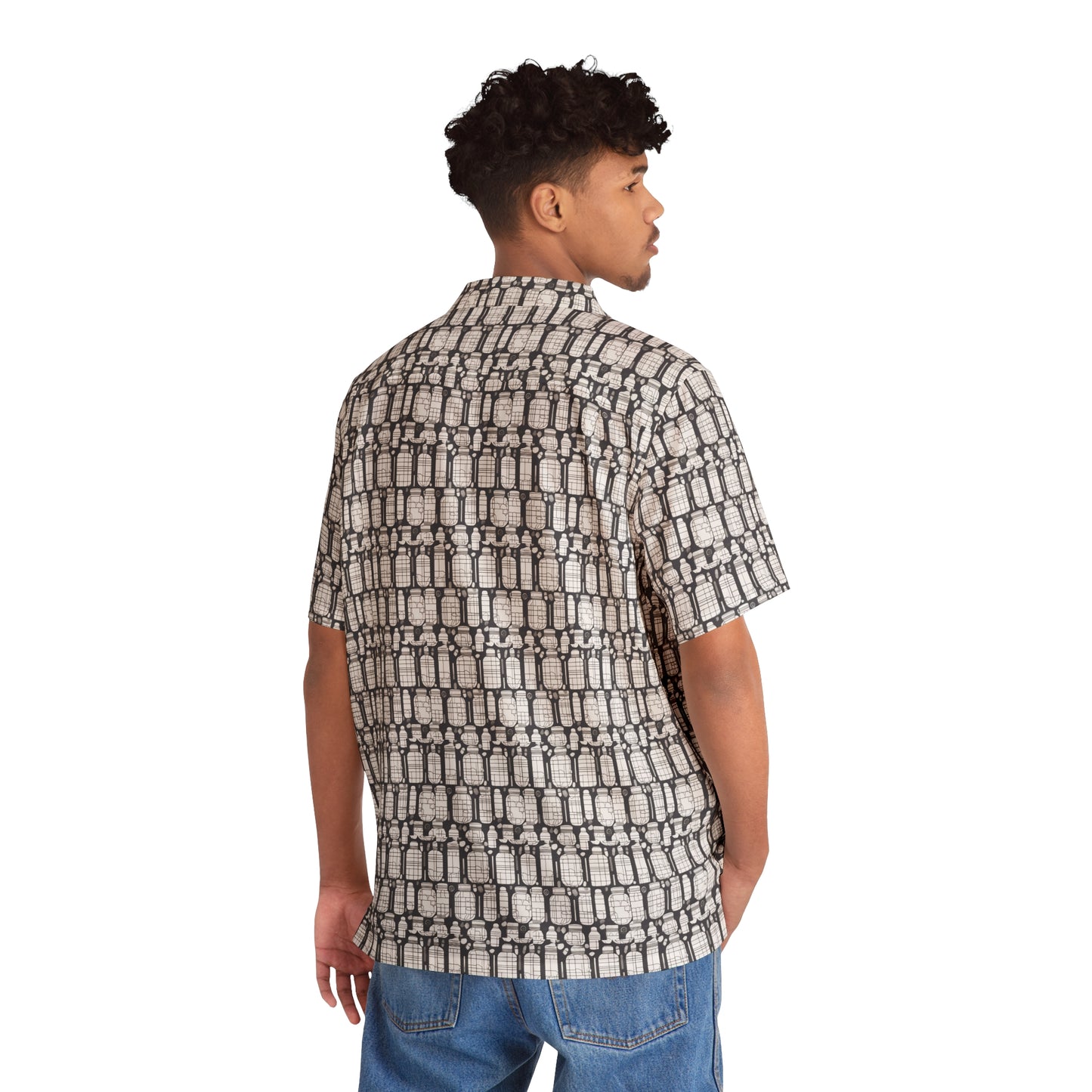 Pat Turner Style Men's Island Shirt (AOP)