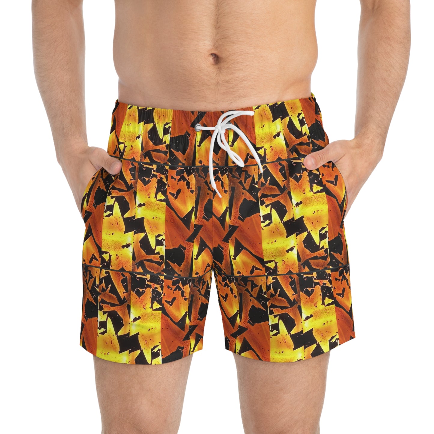 Pat Turner Style Swim Trunks (AOP)