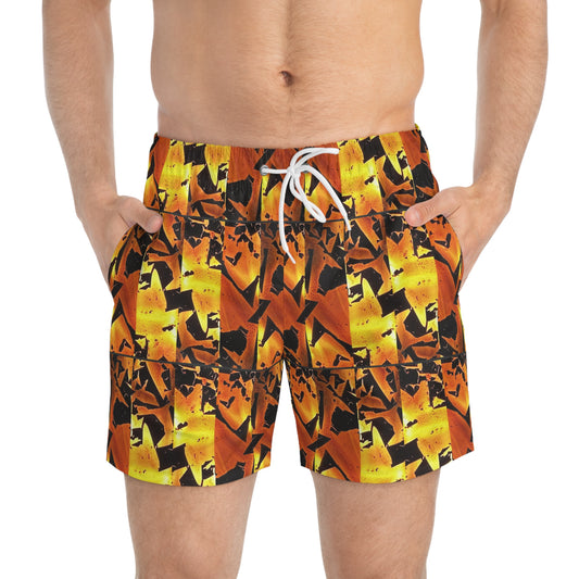 Pat Turner Style Swim Trunks (AOP)